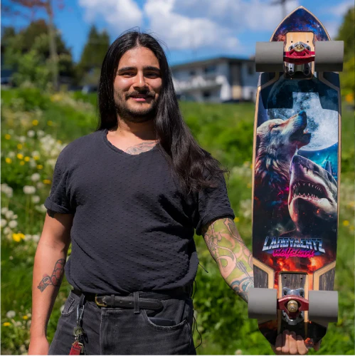 Landyachtz Wolfshark Complete 35.2" - Image 10
