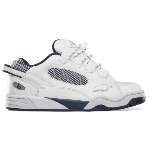 eS Muska Limited Reissue Skate Shoe - White/Navy