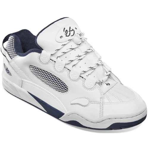 eS Muska Limited Reissue Skate Shoe - White/Navy - Image 3