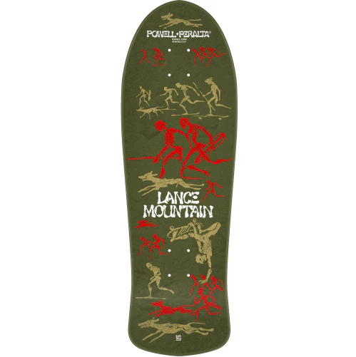 LIMITED Powell Peralta Bones Brigade Series 13 LANCE MOUNTAIN Future Primitive Green Deck