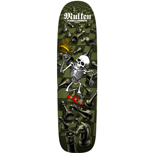 LIMITED Powell Peralta Bones Brigade Series 13 RODNEY MULLEN Chess Green Deck