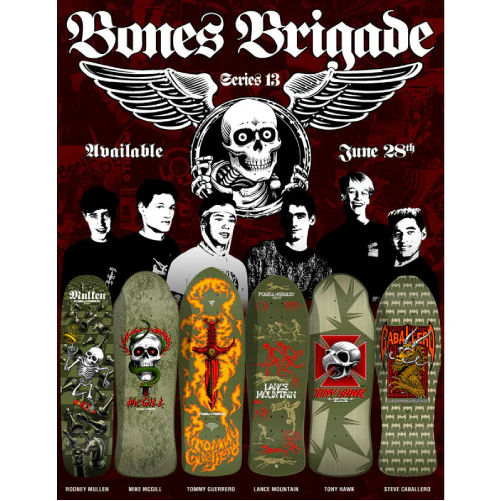 LIMITED Powell Peralta Bones Brigade Series 13 STEVE CABALLERO Dragon & Bats Green Deck - Image 5