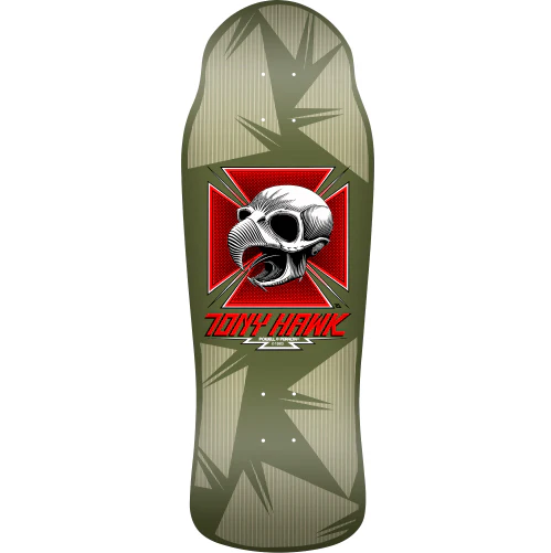 LIMITED Powell Peralta Bones Brigade Series 13 TONY HAWK Chicken Skull Green Deck