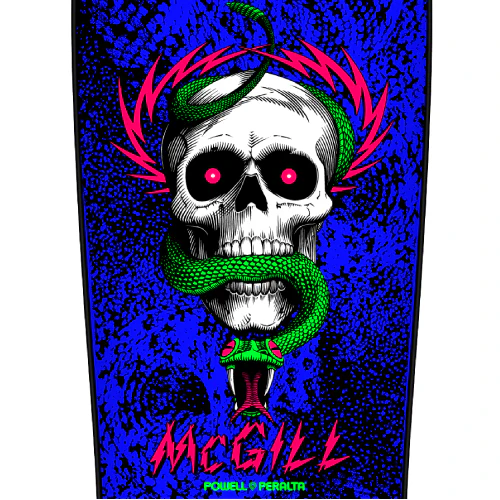 *LIMITED* Powell Peralta Bones Brigade Series 14 MIKE MCGILL Blacklight Deck 9.9" - Image 2