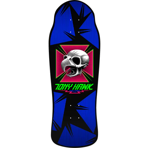 *LIMITED* Powell Peralta Bones Brigade Series 14 TONY HAWK Blacklight Deck 10.38"