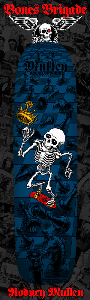 *LIMITED* Powell Peralta Bones Brigade Series 15 RODNEY MULLEN Blue Deck 7.4" - Image 3