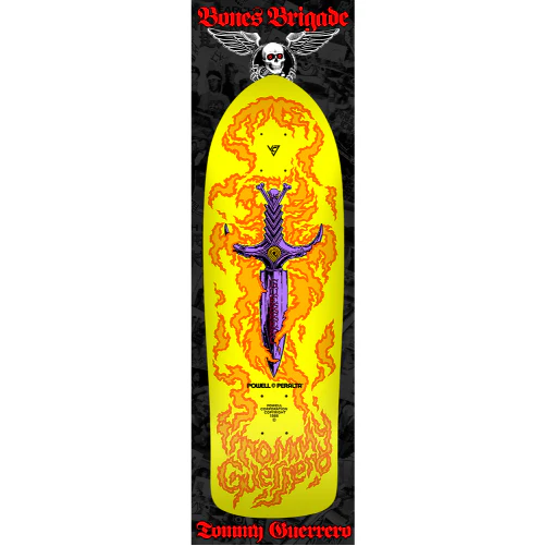 *LIMITED* Powell Peralta Bones Brigade Series 15 TOMMY GUERRERO Yellow Deck 9.75" - Image 4
