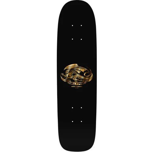 *LIMITED* Powell Peralta Bones Brigade Series 16 RODNEY MULLEN Black/Gold Foil Deck 7.4" - Image 2
