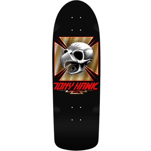 *LIMITED* Powell Peralta Bones Brigade Series 16 TONY HAWK Black/Gold Foil Deck 10.38"