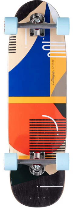 Loaded Coyote Hola Lou Carving Cruiser Complete 30.75" - Image 2