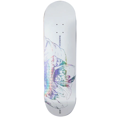 Madness Ace Rumors Impact Light Holographic Skateboard Deck 8.75"