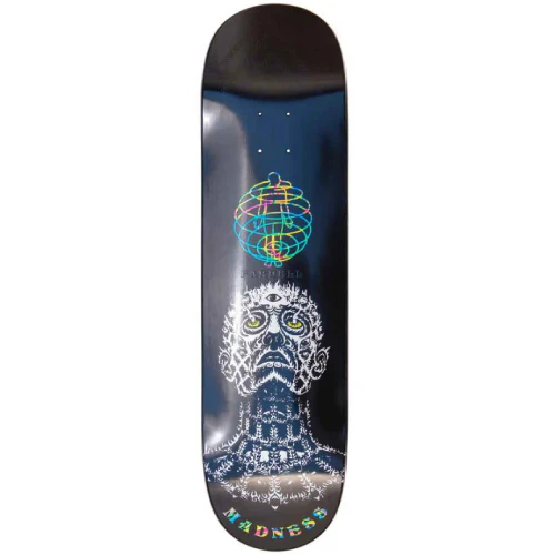 Madness Jack Fardell Enlighten Verdi Super Sap R7 Black Skateboard Deck 8.5"