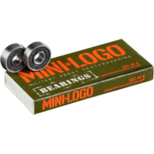 Mini Logo Cruiser Kit - Skateboard Trucks, Wheels, Bearings, Risers, Grip and Hardware Set Black 59MM 80A - Image 5