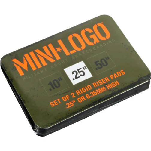 Mini Logo Cruiser Kit - Skateboard Trucks, Wheels, Bearings, Risers, Grip and Hardware Set Black 59MM 80A - Image 6
