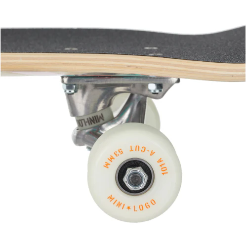 Mini Logo Pattern Blocks Complete Skateboard 8.0" - Image 5