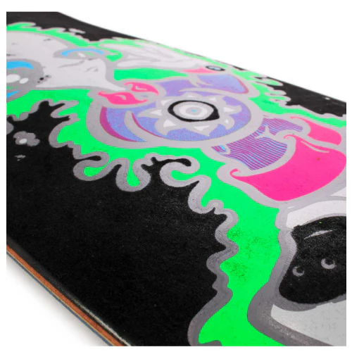 New Deal John Montesi Alien Neon SP Reissue Skateboard Deck 9.0" - Image 2