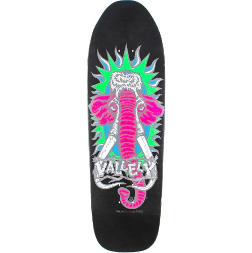 New Deal Mike Vallely Mammoth Neon SP Reissue Skateboard Deck 9.5"