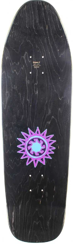 New Deal Mike Vallely Mammoth Neon SP Reissue Skateboard Deck 9.5" - Image 4