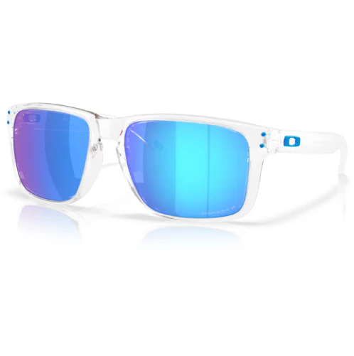 Oakley Holbrook XXL - Polished Clear/Prizm Sapphire Polarized