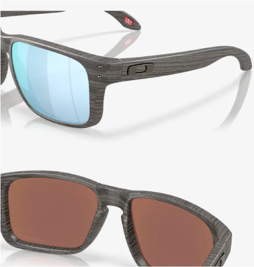 Oakley Holbrook XXL - Woodgrain/Prizm Deep Water Polarized - Image 6