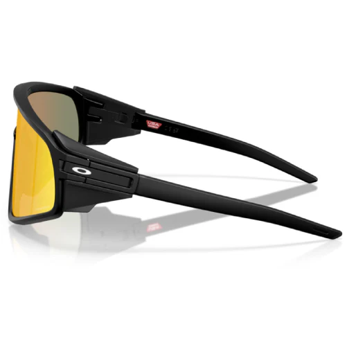 Oakley Latch Panel - Matte Black/Prizm Ruby - Image 2
