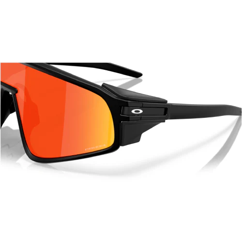 Oakley Latch Panel - Matte Black/Prizm Ruby - Image 6