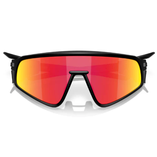 Oakley Latch Panel - Matte Black/Prizm Ruby - Image 8