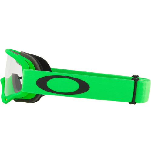 Oakley O-Frame MX Goggles - Moto Green/Clear - Image 4
