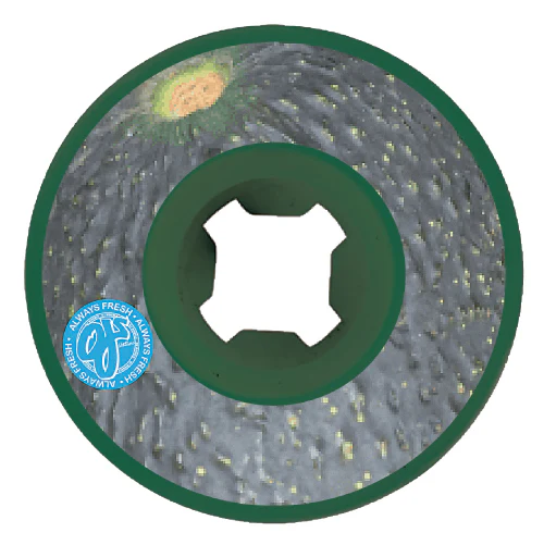 OJ Lil Doodies Avocado Wheels White 58MM 99A - Image 4