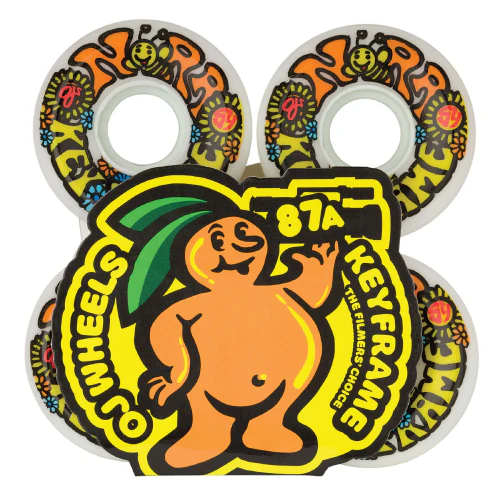 OJ Nora Vasconcellos Keyframe Skateboard Wheels 54MM 87A - Image 4