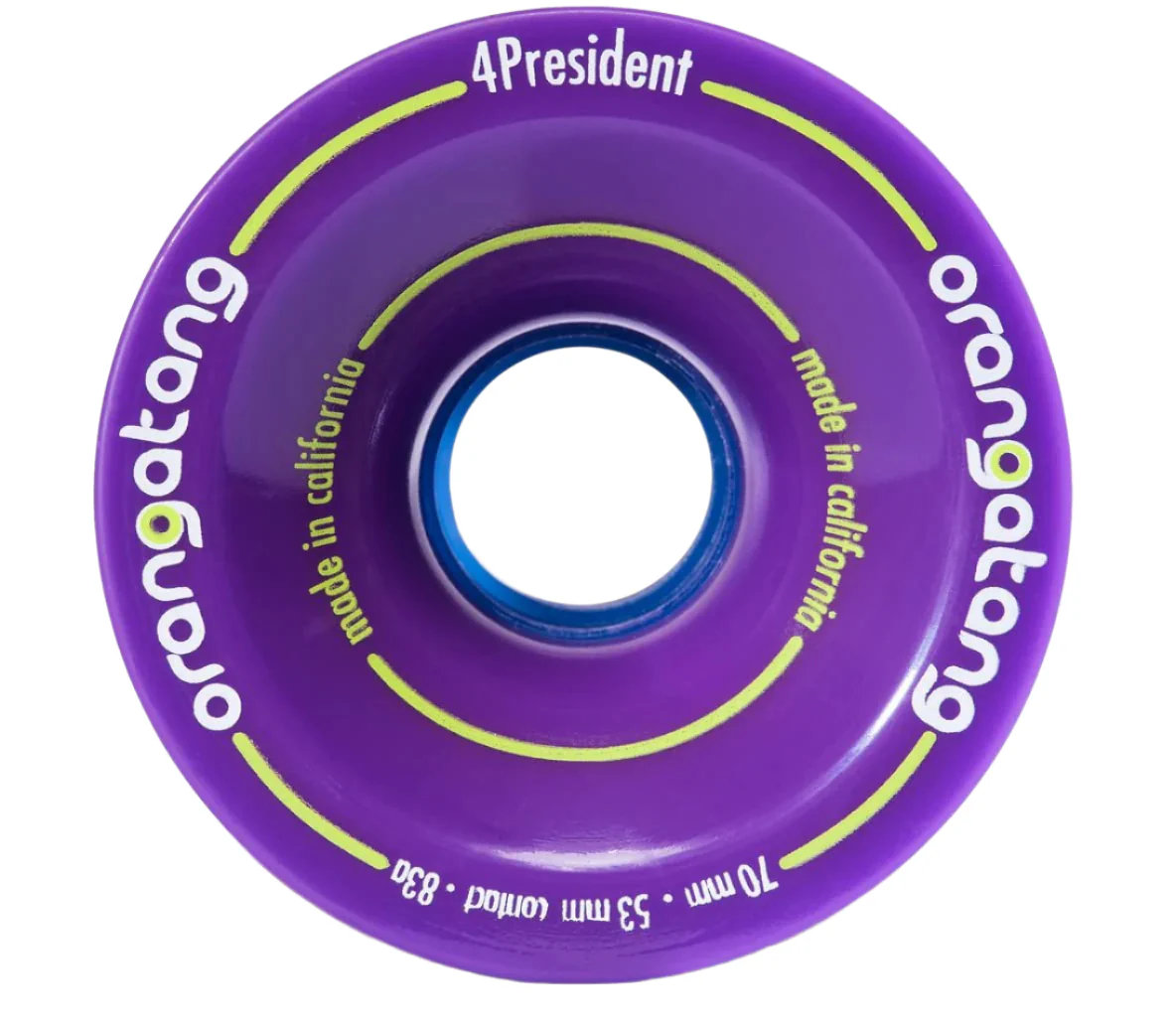 Orangatang 4President Wheels Purple 70MM 83A