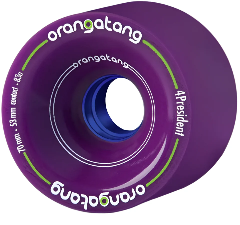 Orangatang 4President Wheels Purple 70MM 83A - Image 2