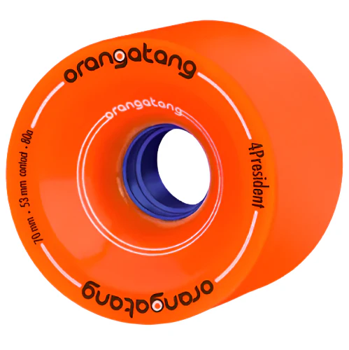 Orangatang 4President Wheels Orange 70MM 80A - Image 2
