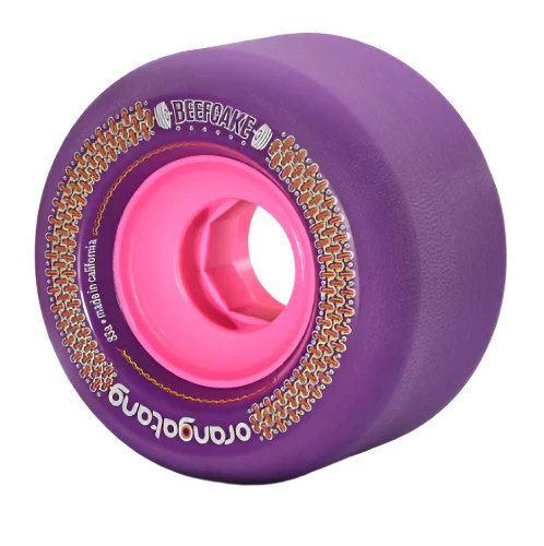 Orangatang Beefcake Wheels Purple/Pink 73MM 83A - Image 2