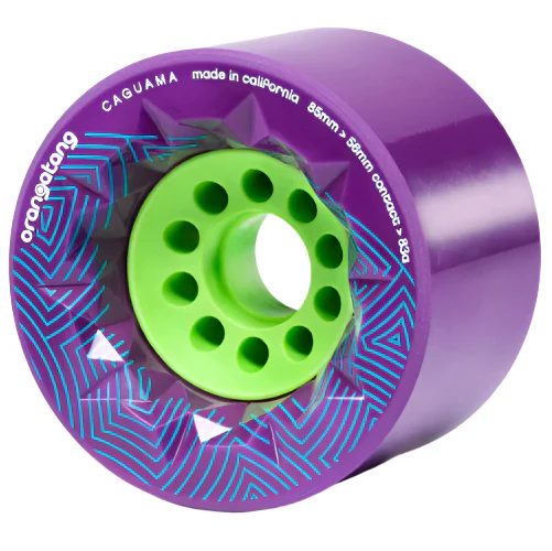 Orangatang Caguama Wheels Purple 85MM 83A - Image 2