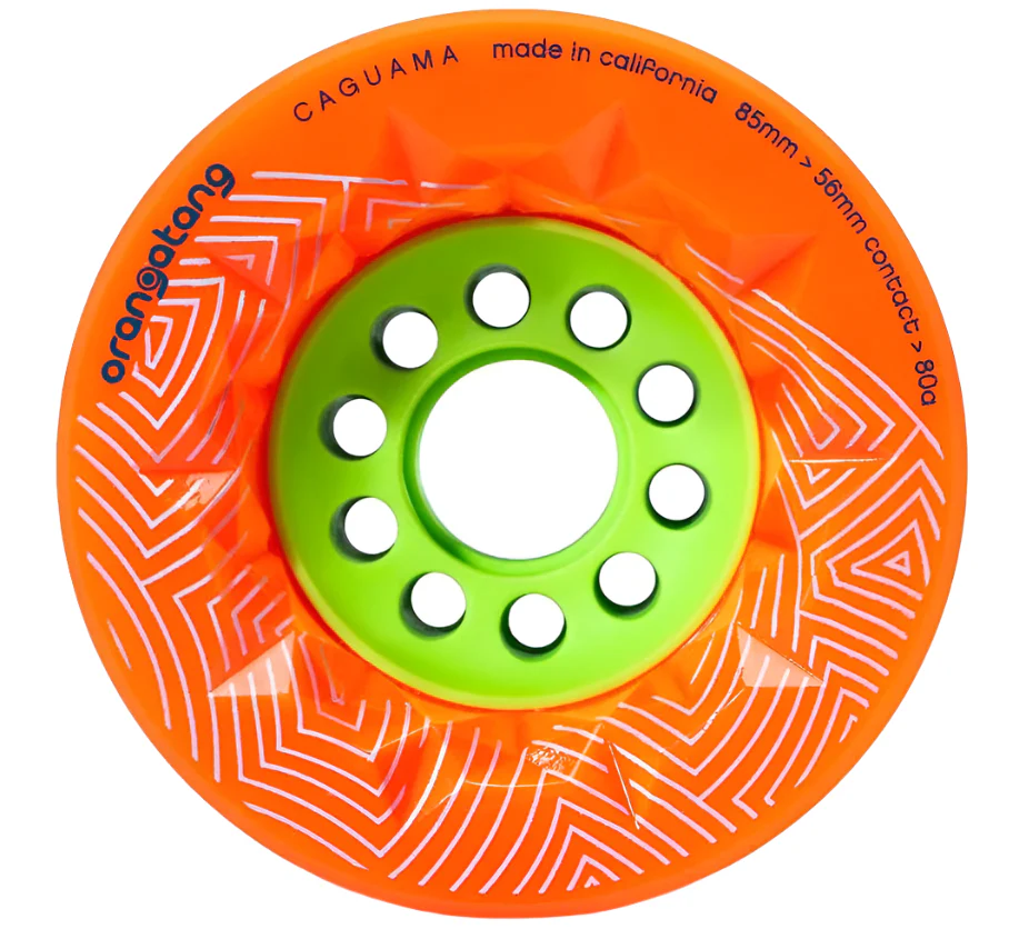 Orangatang Caguama Wheels Orange 85MM 80A