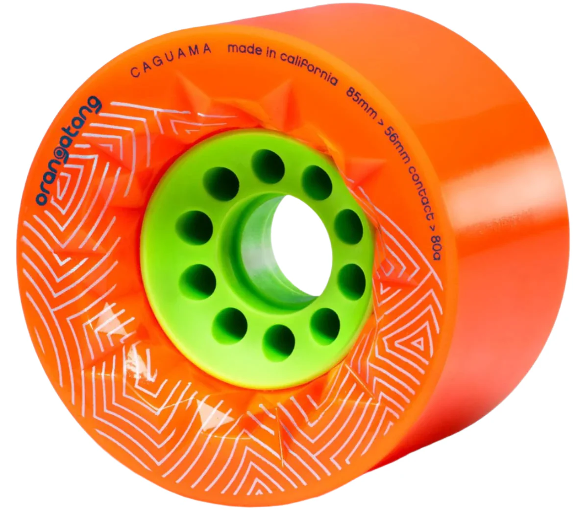 Orangatang Caguama Wheels Orange 85MM 80A - Image 2