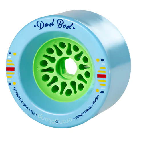 Orangatang Dad Bod Wheels Blue 105MM 77A - Image 3