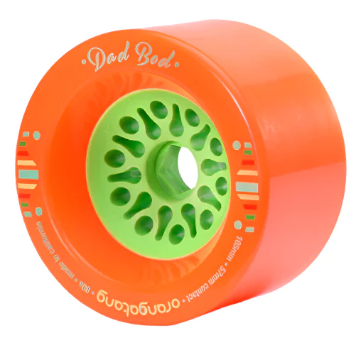 Orangatang Dad Bod Wheels Orange 105MM 80A - Image 3