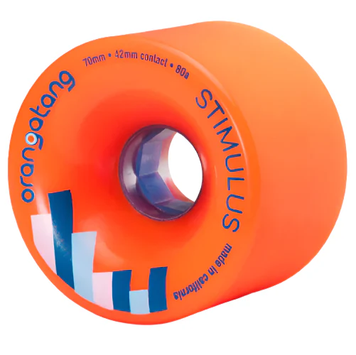 Orangatang Stimulus Wheels Orange 70MM 80A - Image 2