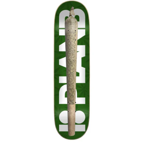 Plan B Spliff Skateboard Deck Green 8.0"