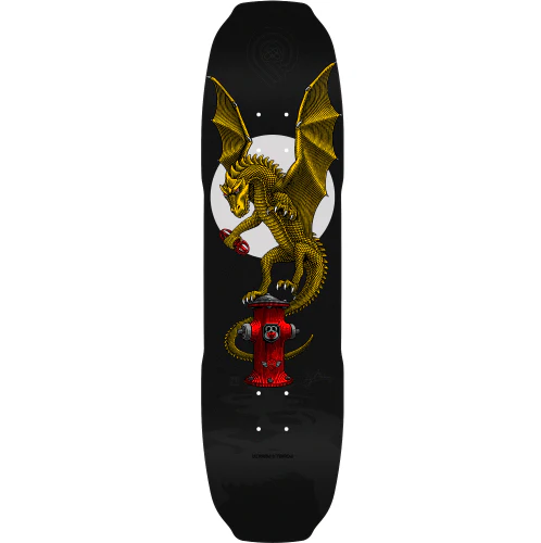 Powell Peralta Anderson Baby Heron Vajra Skateboard Deck Black 8.4"