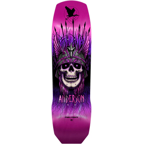 Powell Peralta Anderson Heron Skateboard Deck Pink Foil 9.13"