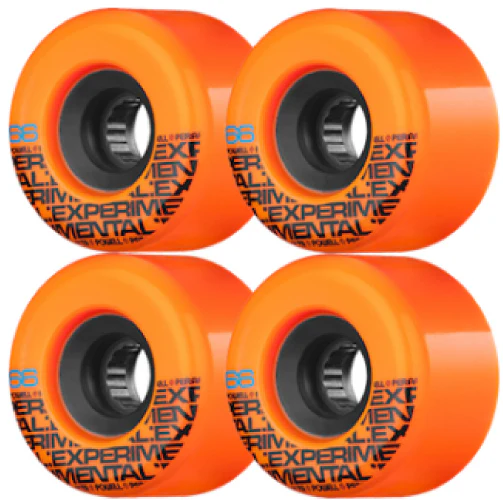 Powell Peralta ATF Beta Paster Wheels Orange 69MM 78A - Image 3