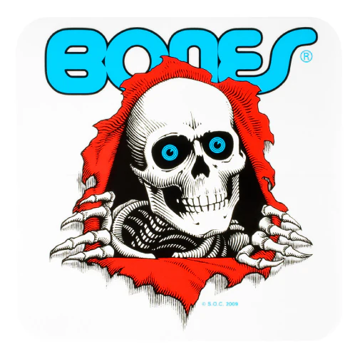 Powell Peralta Bones Ripper Sticker 5" - Image 2