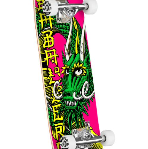 Powell Peralta Cabellero Ban This Complete Skateboard Pink 8.25" - Image 2
