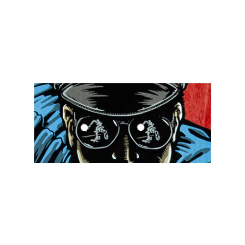 Powell Peralta Chris Senn Cop Reissue Skateboard Deck 9.13" - Image 3