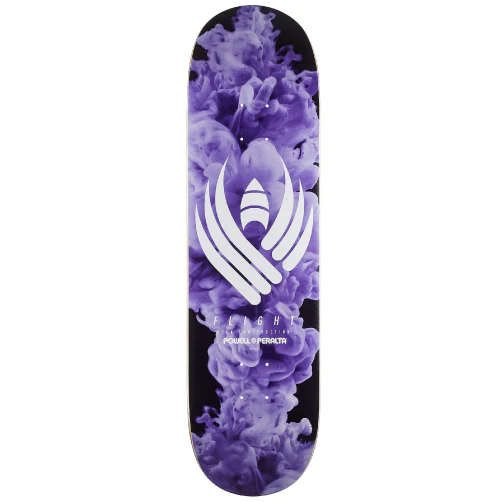 Powell Peralta Color Burst Flight Skateboard Deck Purple 8.5"