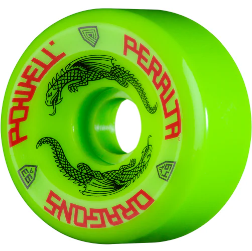 Powell Peralta Dragon Formula Wheels Green 64MM 93A