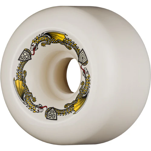 Powell Peralta Dragon Formula Wheels White 60MM 88A - Image 2